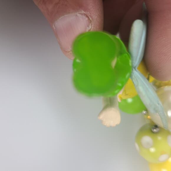 Tinker Bell Chunky Bead Necklace Bubble Bead‎ - Picture 10 of 13